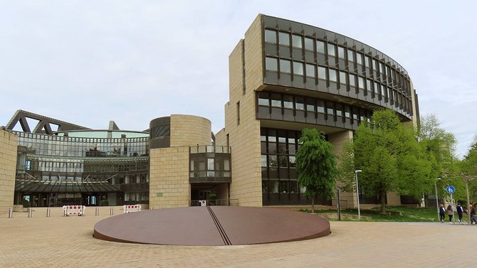 Eingangsbereich des Düsseldorfer Landtags.
