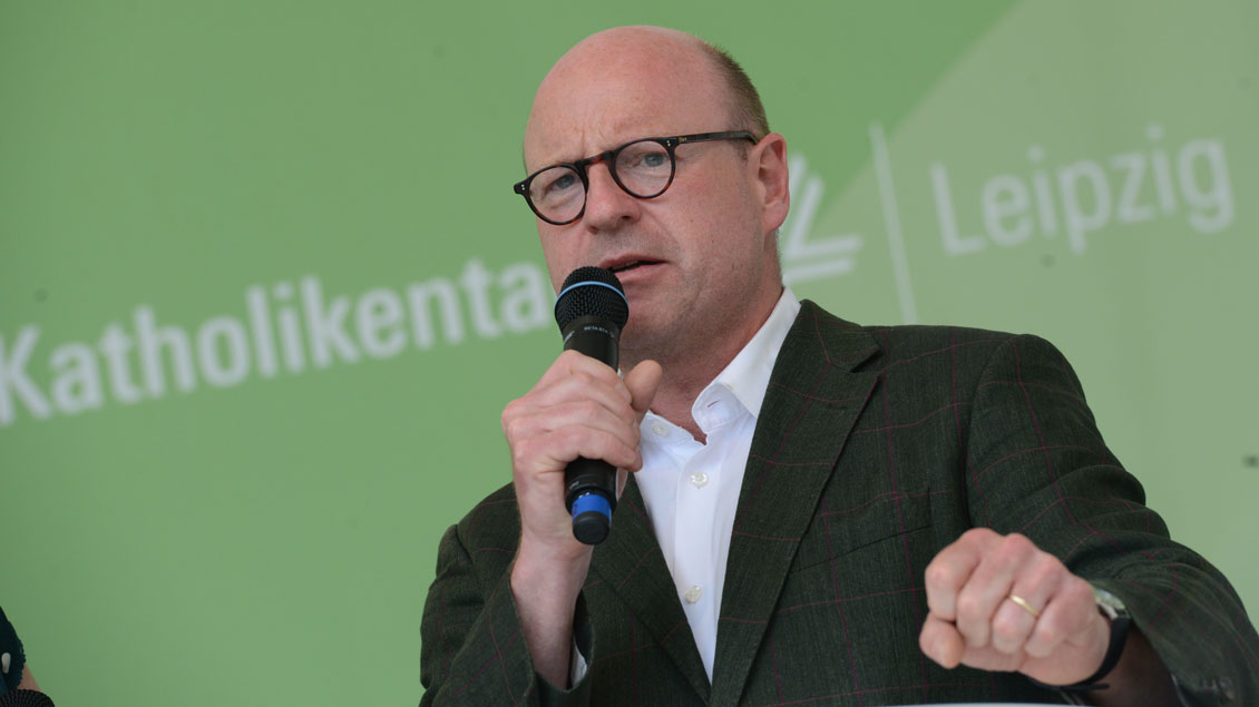 Der Münsteraner Oberbürgermeister Markus Lewe hält Werte wie Nächstenliebe für wichtig.
