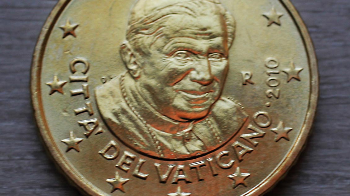 Papst-Bild nicht mehr auf Vatikan-Münzen
