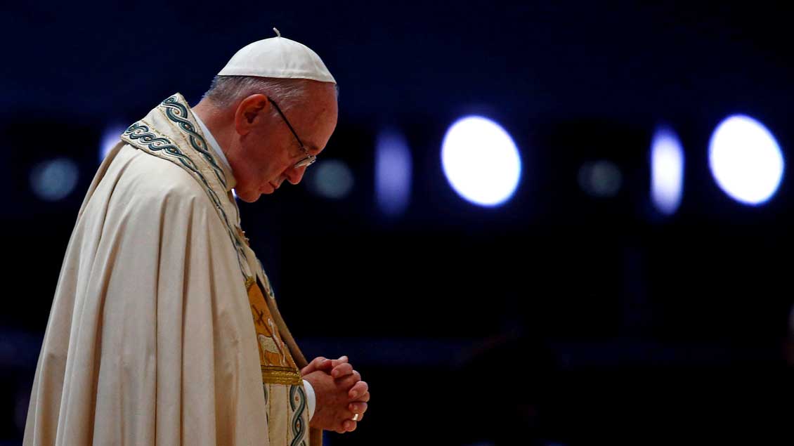 „Ich kenne auch die leeren Momente“: Papst Franziskus während des Weltjugendtags 2016 in Krakau.