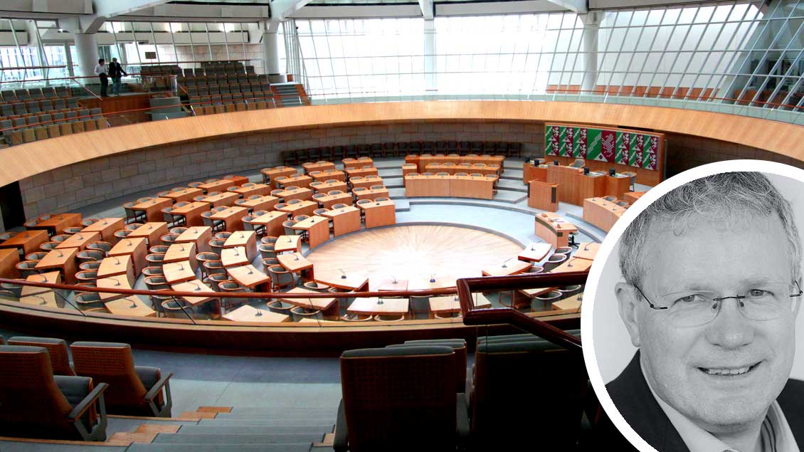„Wahlrecht ist für Christen Wahlpflicht“, sagt Christof Haverkamp in seinem Kommentar. Unser Bild zeigt den Landtag von Nordrhein-Westfalen in Düsseldorf.