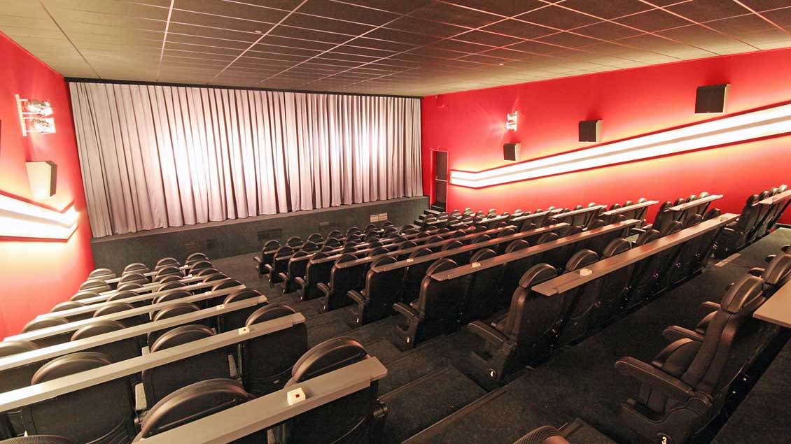 In diesem Saal des Lohner Kinos wird die Gemeinde für ihr Projekt werben.
