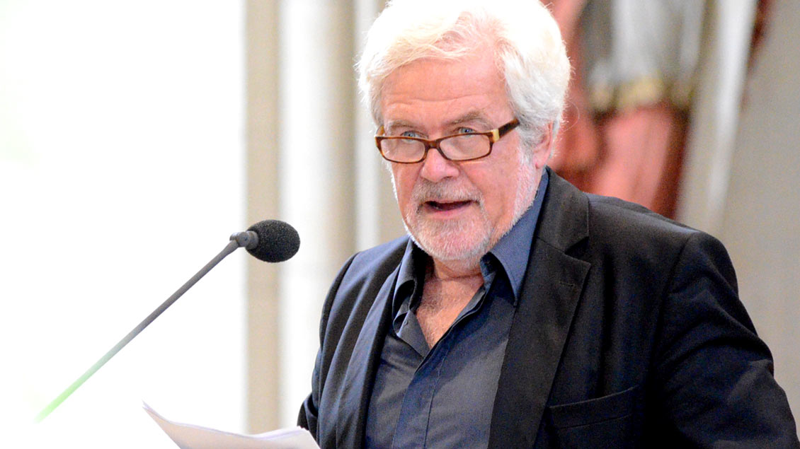 Der Mannheimer Professor Jochen Hörisch referierte im St.-Paulus-Dom in Münster über die Macht der Sprache.