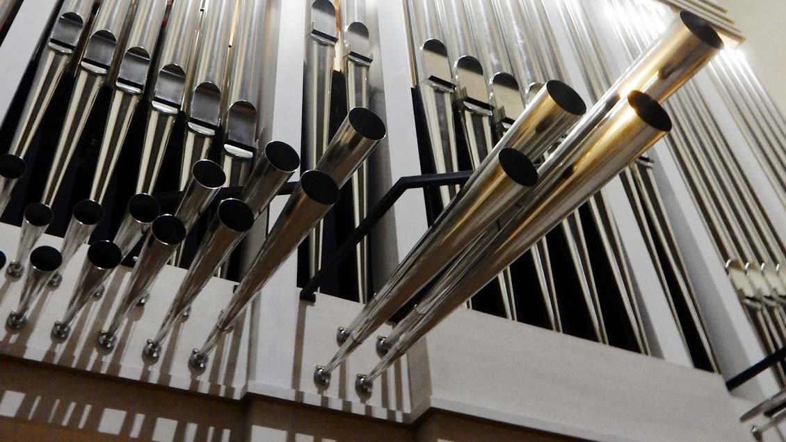 Die neue Orgel in Freckenhorst.