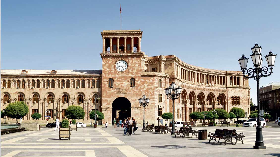 Jerevan, die Hauptstadt Armeniens, ist ein neues Ziel im Reisekatalog von „Emmaus-Reisen“.