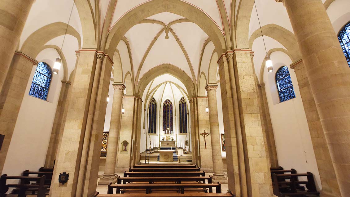 St. Servatii in Münster nach der Renovierung.