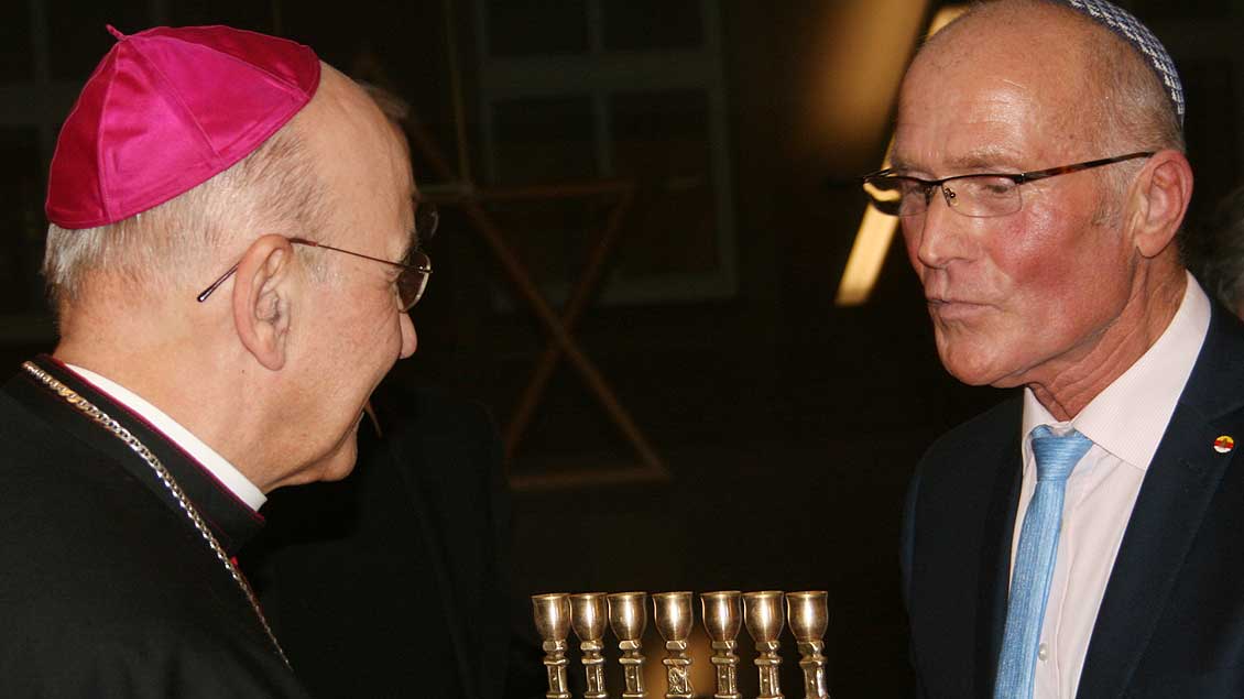 Bischof hält Antisemitismus für unerträglich