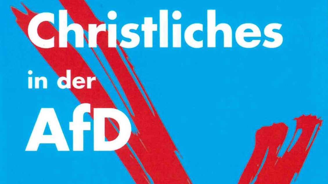 Cover des Buches "Christliches in der AfD".