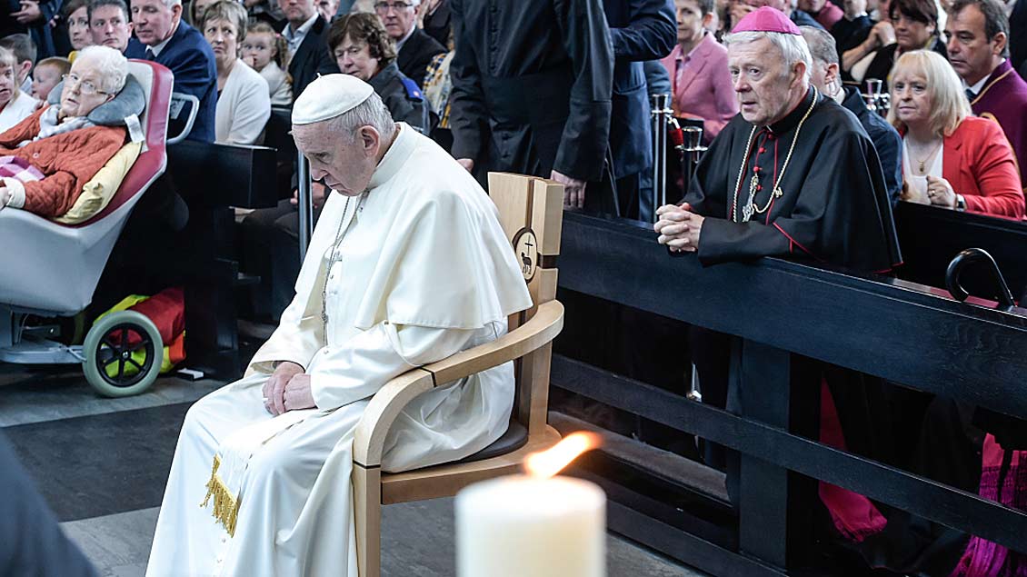 Missbrauchsdebatte im Mittelpunkt des Papst-Besuches