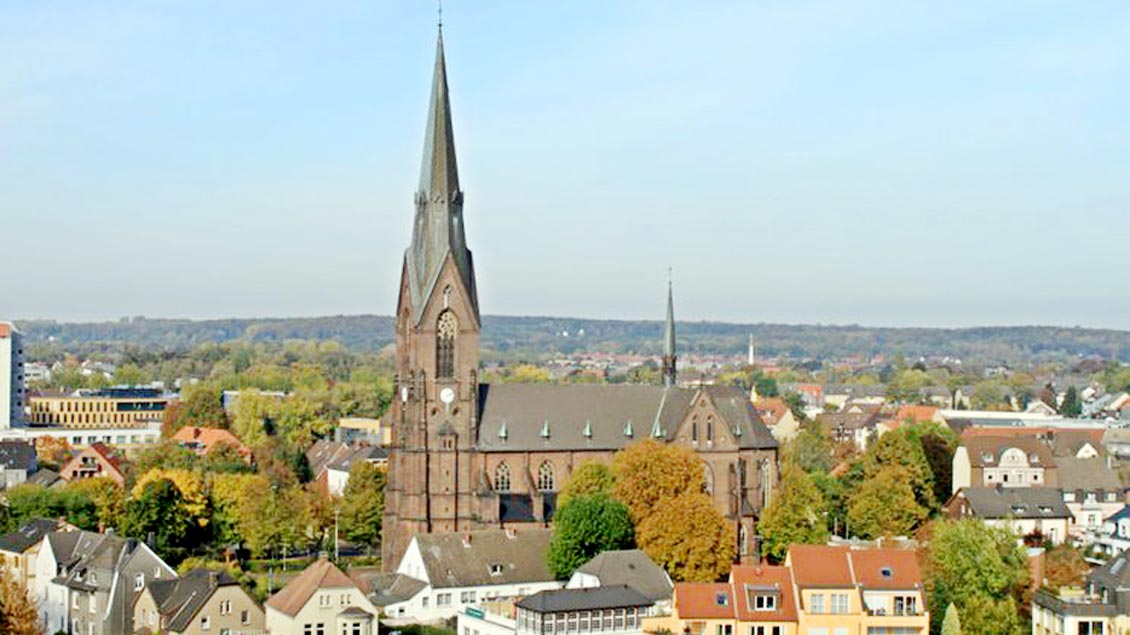 Die St.-Marien-Kirche in Lünen.