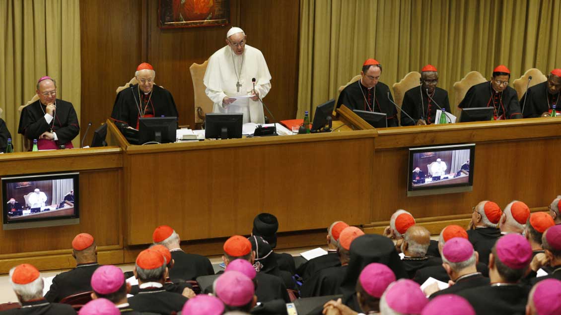 Eröffnung der Synode.