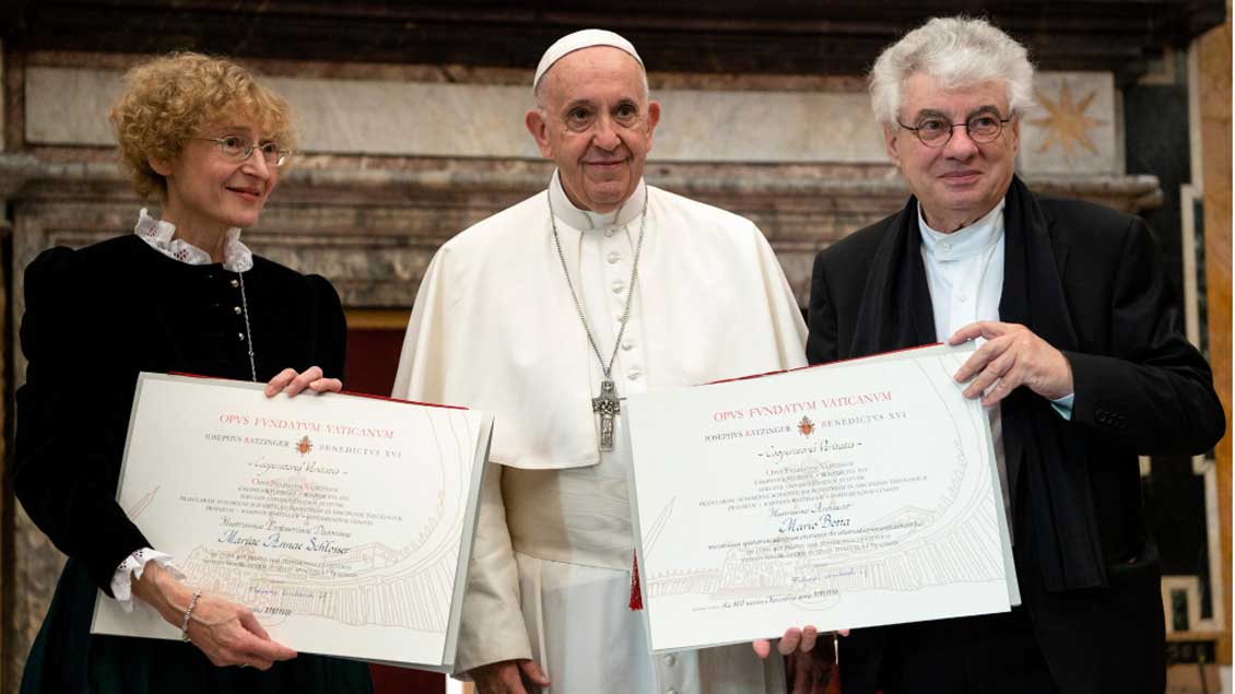 Marianne Schlosser erhält den Ratzingerpreis.