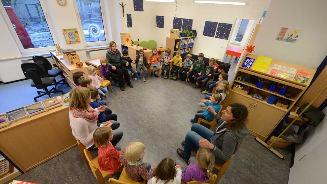 Katholischer Kindergarten.
