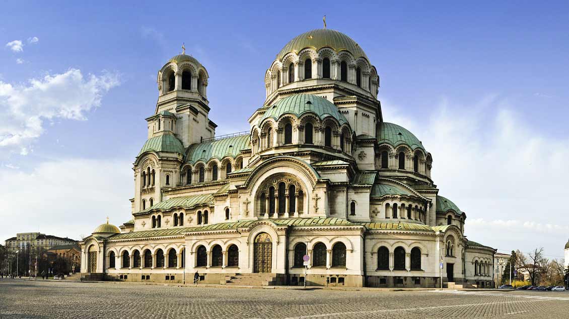 Die orthodoxe Hauptkirche in Sofia