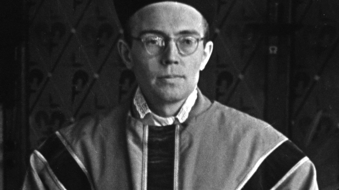Karl Leisner im Messgewand zur Priesterweihe