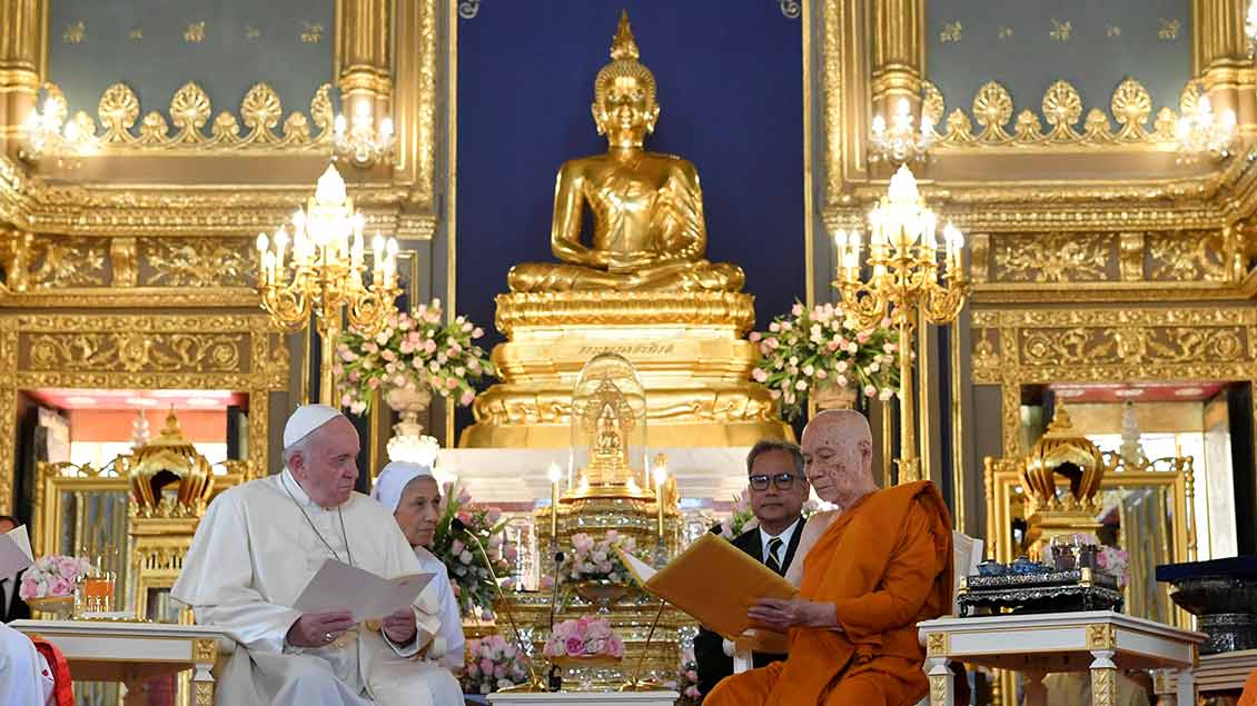 Papst Franziskus und Patriarch Ariyavongsagatanana IX.
