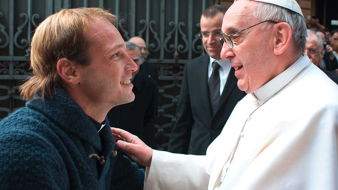 Papst Franziskus und Gonzalo Aemilius