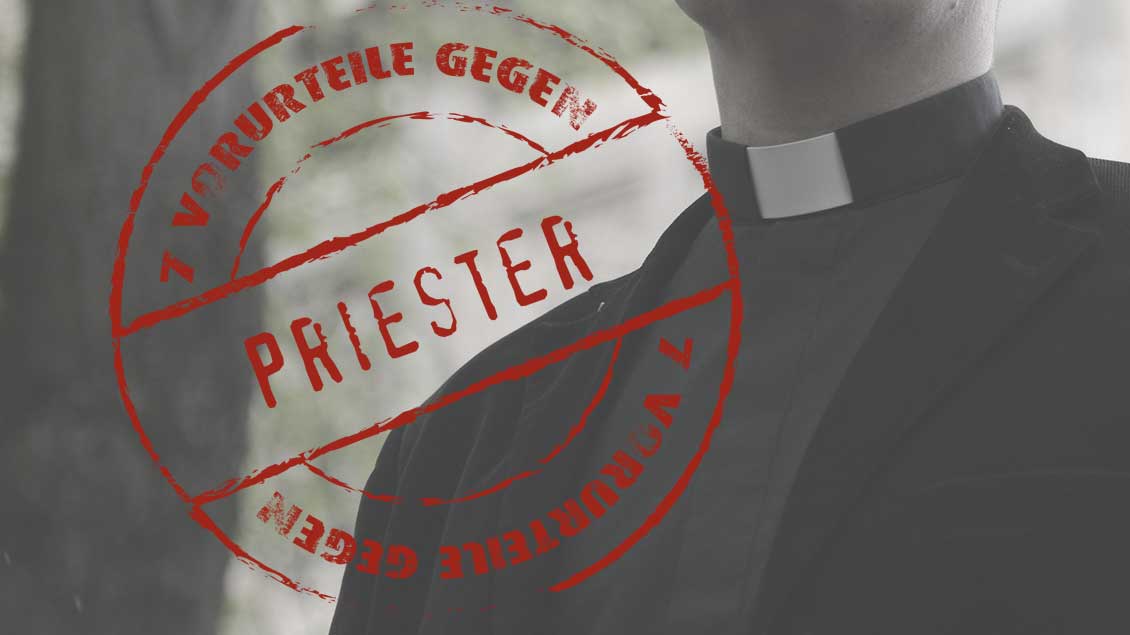 Priester und Serienlogo