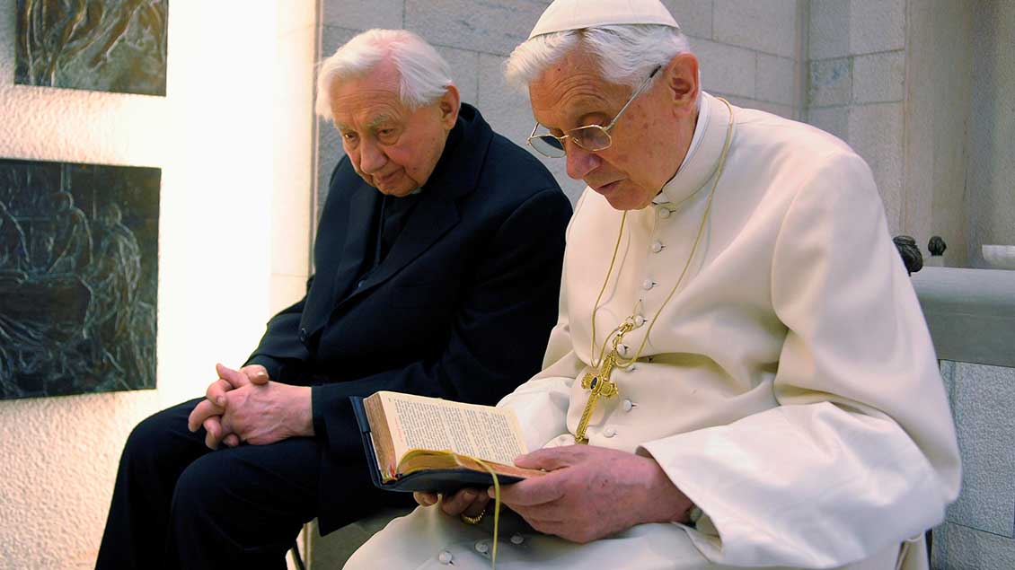 Benedikt XVI. und sein Bruder Georg