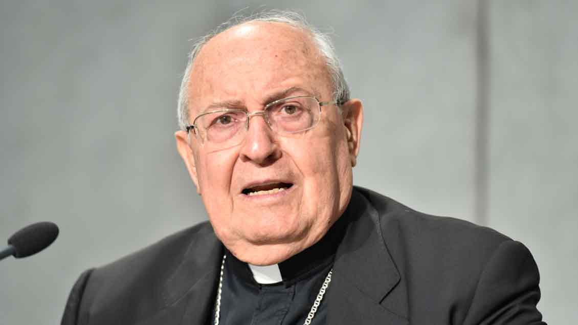 Porträt des 76-jährigen Kardinal Leonardo Sandri.