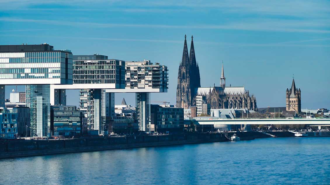 Kölner Dom und Rhein