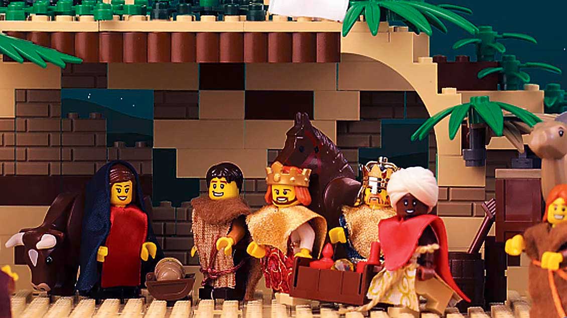 Weihnachtsgeschichte aus Lego