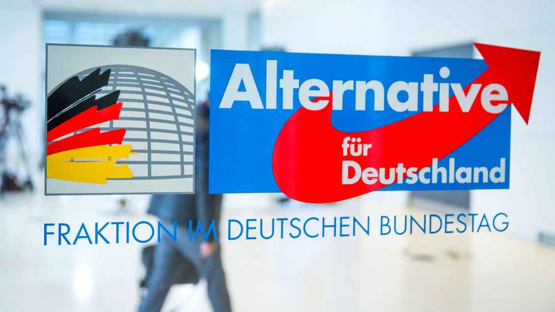 Logo der AfD-Fraktion im Bundestag