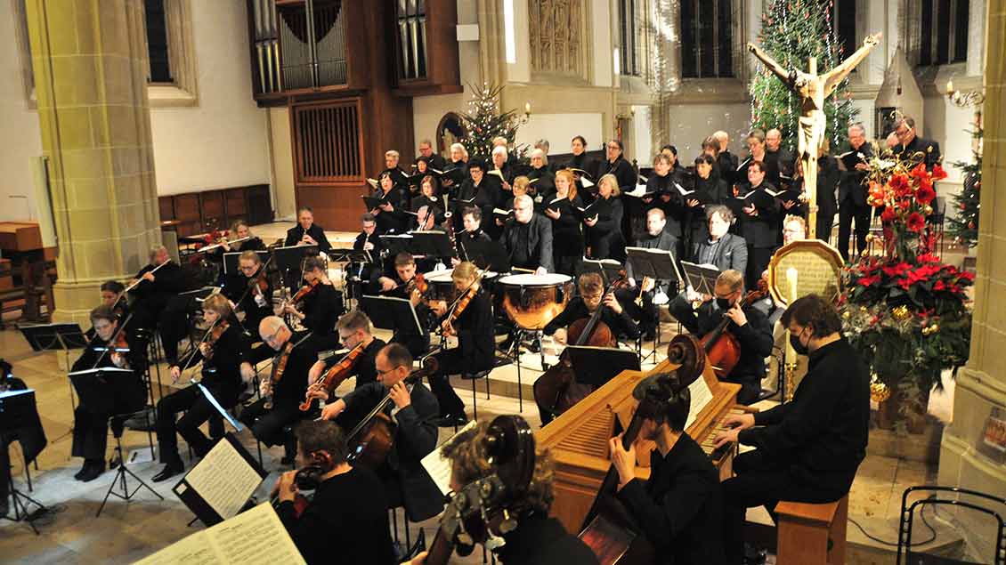 Musizierende in St. Georg Bocholt
