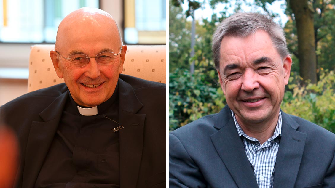 Bischof Felix Genn und Thomas Söding