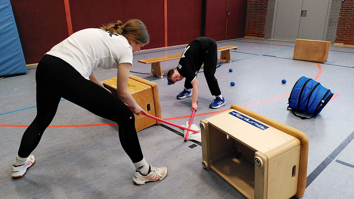 Die DJK Sportjugend Münster hat gemeinsam mit der Lebenshilfe Senden ein Sportangebot für Kinder und Jugendliche mit Behinderung und/oder Beeinträchtigung organisiert.