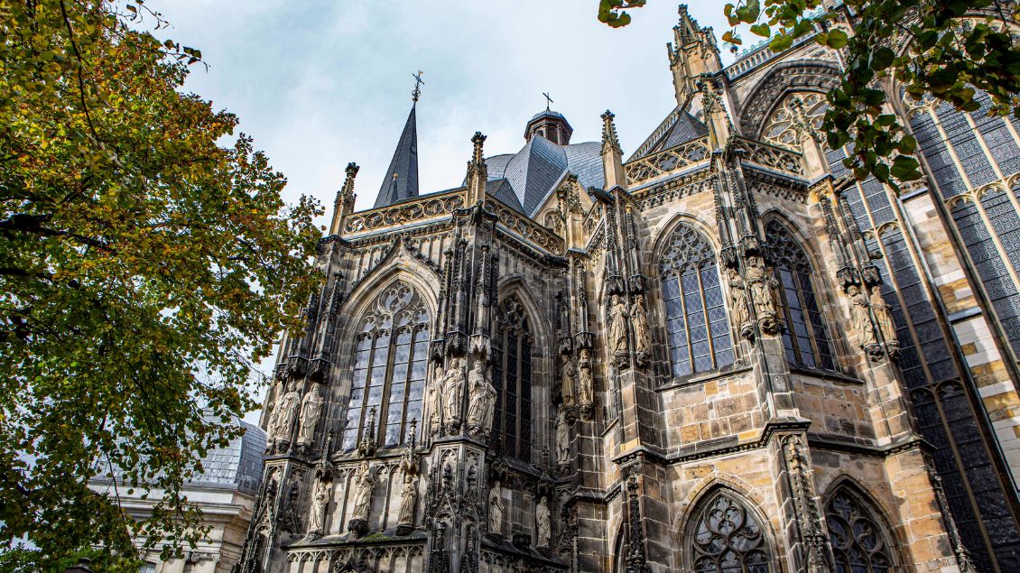 Blick auf den Aachener Dom