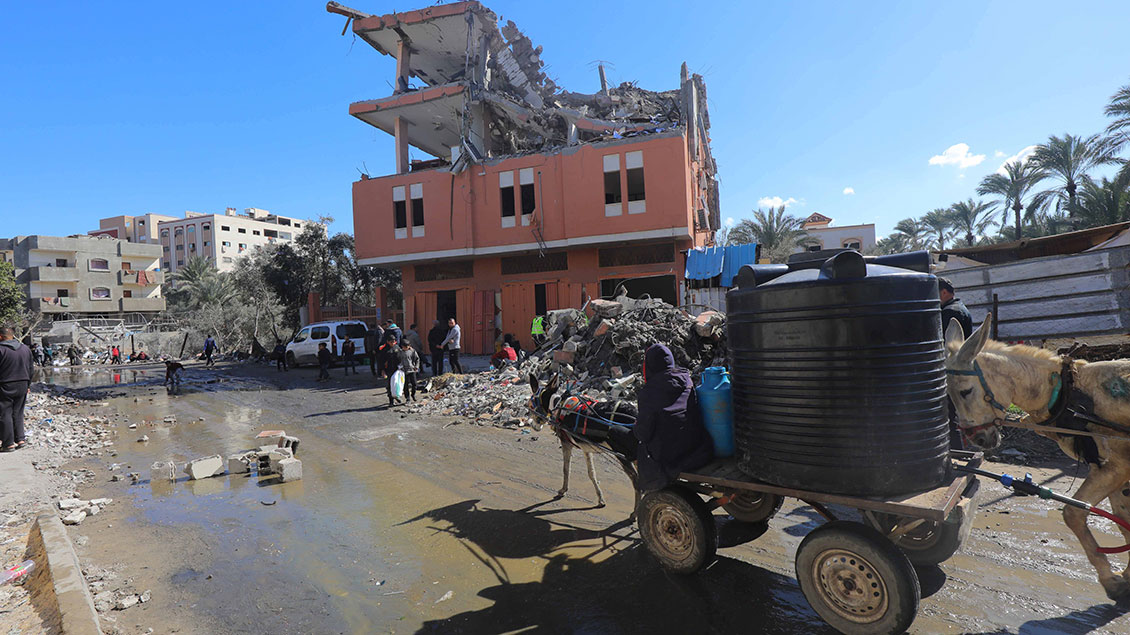 Bild der Zerstörung im Gazastreifen