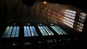 Das abstrakte Fenster von Gerhard Richter im Köln Dom (2007): Gott ist nicht zu erkennen