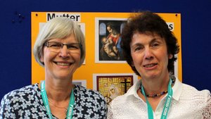 Die beiden Diplom-Psychologinnen Edith Schrameyer (links) und Barbara Werheid arbeiten bei der Ehe-, Familien- und Lebensberatung des Bistums Münster in Dinslaken. | Foto: Karin Weglage