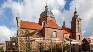 Die Dominikanerkirche in der Salzstraße wurde im November 2017 profaniert. Sie gehört der Stadt Münster. | Foto: Christof Haverkamp