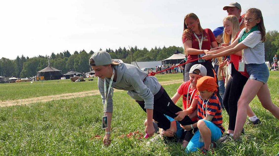 Rund 800 Kinder und Jugendliche aus den 21 Pfadfinder-Stämmen der Kreise Wesel und Kleve haben sich zur DPSG-Olympiade angemeldet. | Foto: DPSG Bezirk Niederrhein-Nord