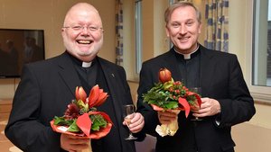 Der neue Offizial Wilfried Theising (rechts) und sein Stellvertreter Monsignore Bernd Winter. | Foto: pd