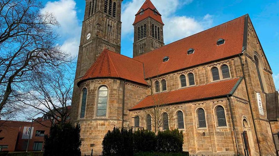 Die Pfarrkirche St. Clemens in Münster-Hiltrup. | Foto: Johannes Bernard
