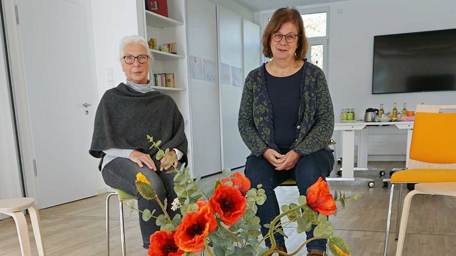 Hannelore Brennecke (l.) und Ina Kasten Kisling