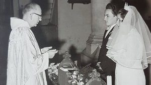 Hochzeit 1969 in der St. Amandus-Kirche in Datteln.