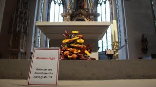 Die Alarmanlage gibt es schon seit 1987 in der Kirche St. Peter in Recklinghausen. Trotz aller Ärgernisse - die Kirche bleibt für alle Menschen offen.