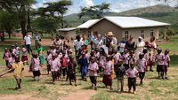 Kindergartenprojekt von "Caritas international" in Tansania.