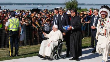 Papst in Kanada