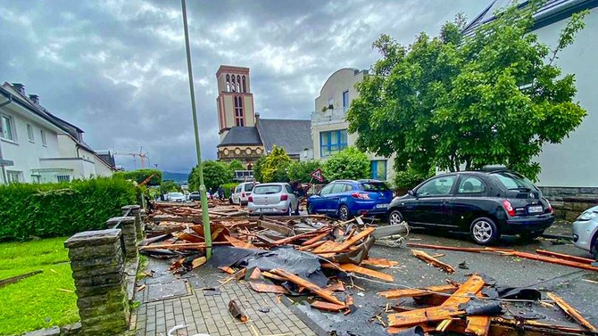 Tornado-Folgen in Hagen