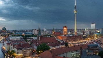 Skyline Berlin mit Fernsehturm