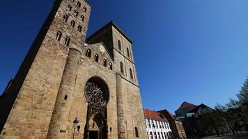 Der Dom in Osnabrück in der Außenansicht