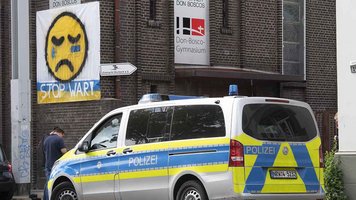 Polizei-Einsatz am Don-Bosco-Gymnasium Essen
