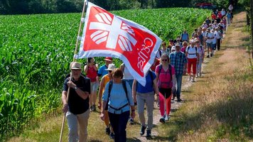 Caritas-Wallfahrt im Oldenburger Land