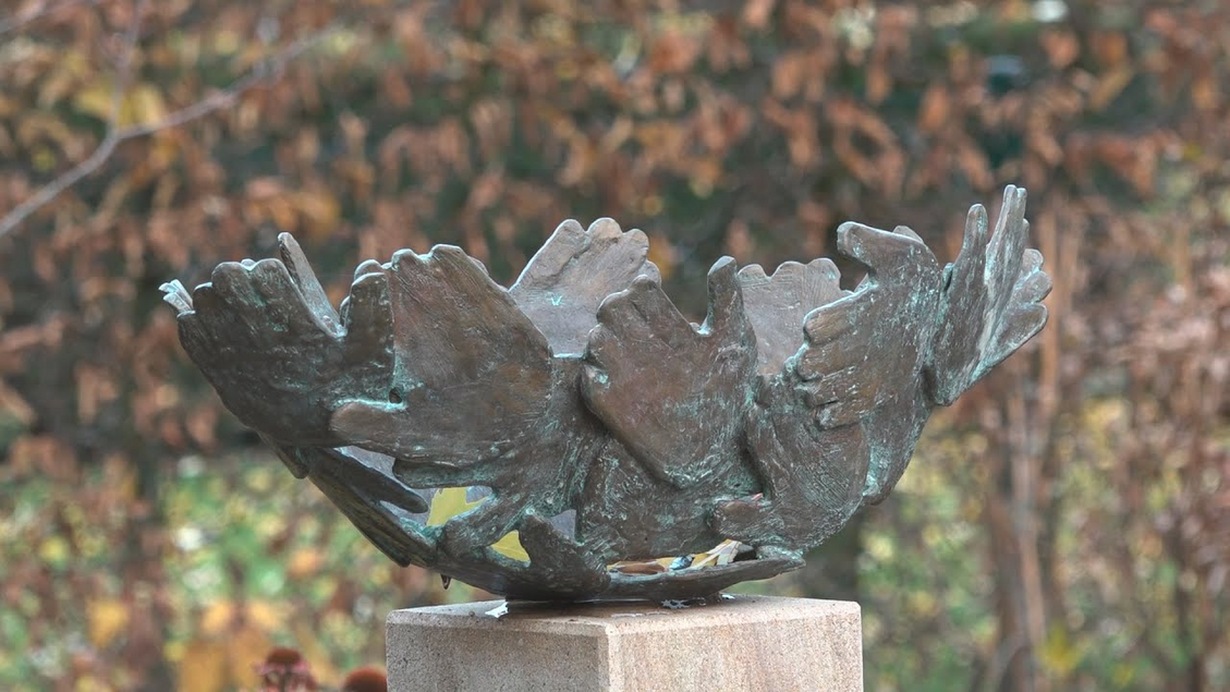 Skulptur von Monika Vernauer aus Münster.