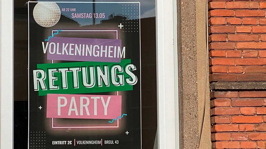 Mit kreativen Ideen wie mit einer Party versuchen die Studierenden, das Volkeningheim zu retten. | Foto: Johannes Bernard